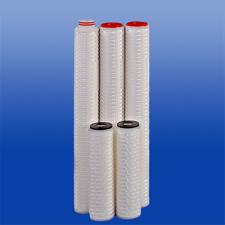 Cartouche filtrante plissée SCC en fibre de verre de haute qualité pour la pré-filtration industrielle du système RO