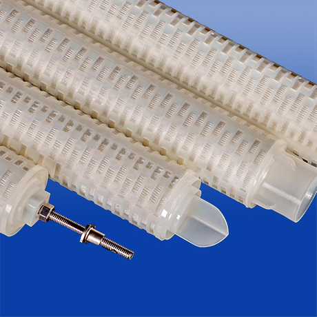 Des cycles de rinçage à contre-courant plus longs sont compatibles avec la plus grande compatibilité chimique Cartouche filtrante plissée BSF PP pour le traitement de l'eau en aciérie