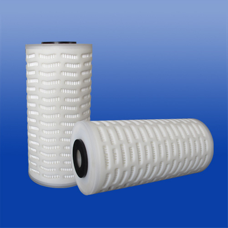 Débits élevés Cartouche filtrante plissée BHF115 en polypropylène haute performance pour systèmes d'eau déminéralisée
